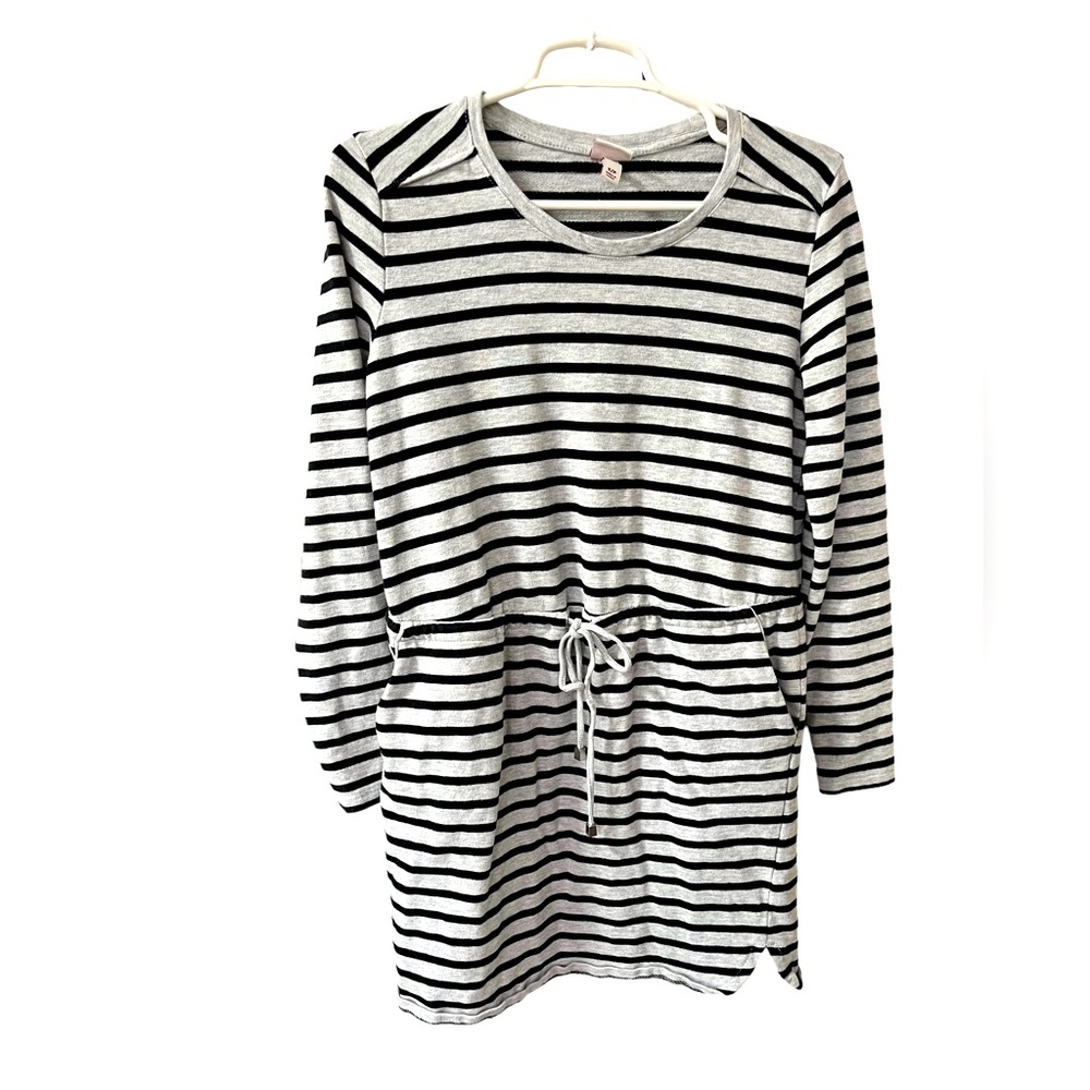Comfy striped dress with pockets